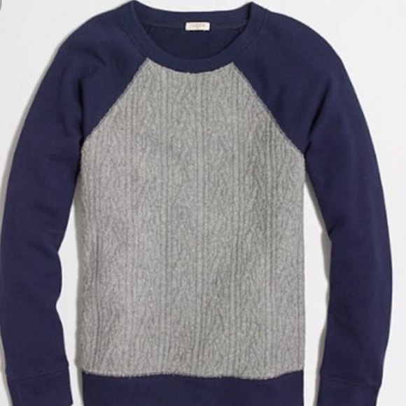 J. Crew Sweaters - J.CREW Pullover Raglan Sweatshirt - Sz: XL